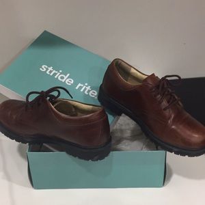 Kids Stride Rite Brown Leather